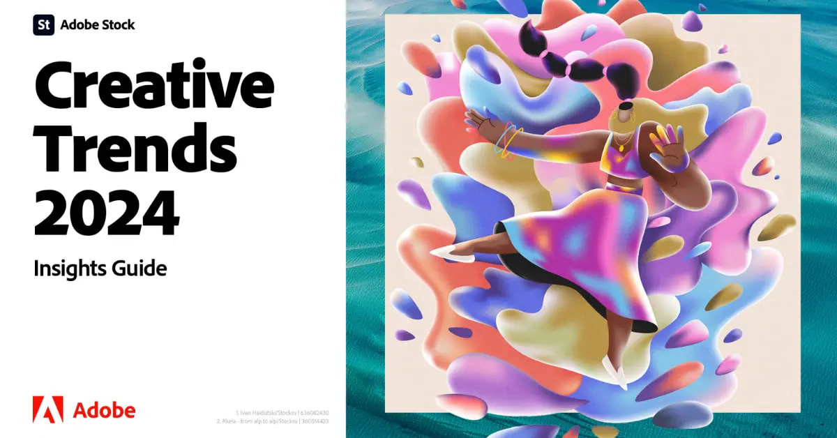 Créative Trends 2024, Insight Guide - Adobe (Guide sur les tendances webdesign de 2024)